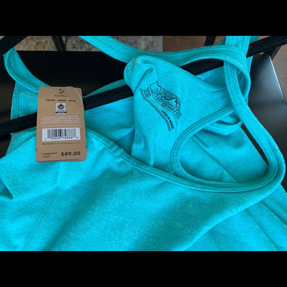 Patagonia Teal Tank Top